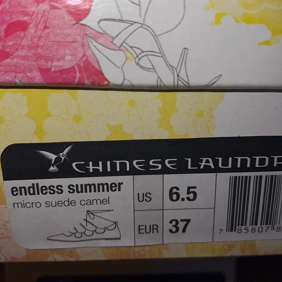 NIB CHINESE LAUNDRY Endless Summer Flat lace up - Picture 7 of 8